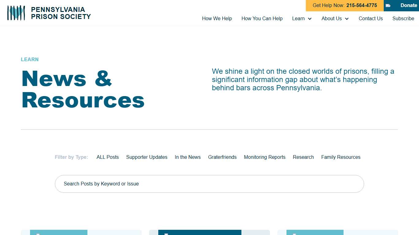 News and Resources Update